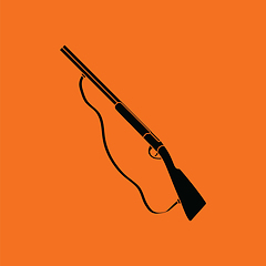 Image showing Hunting gun icon