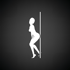 Image showing Stripper night club icon