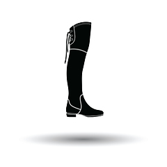 Image showing Hessian boots icon