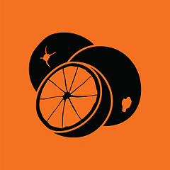 Image showing Orange icon