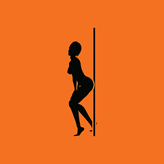 Image showing Stripper night club icon