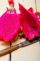 Image showing fresh dragon fruit