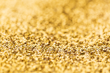 Image showing golden glitters background