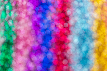 Image showing multicolored glitters or sequins bokeh background