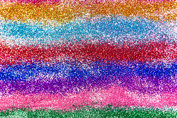 Image showing multicolored glitters or sequins background