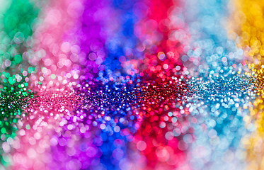 Image showing multicolored glitters or sequins background