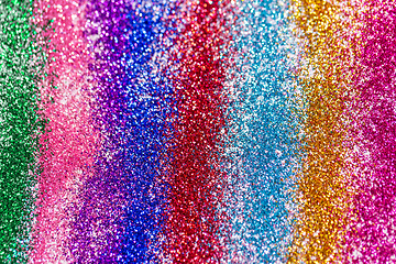 Image showing multicolored glitters or sequins background