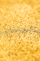 Image showing golden glitters background