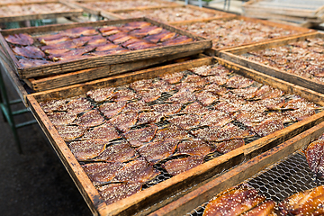 Image showing Dried fish