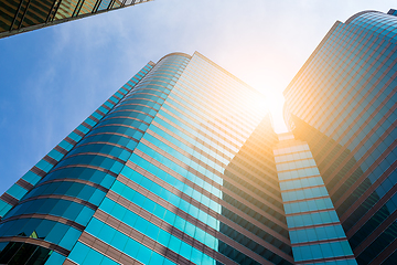 Image showing Office building to the sky