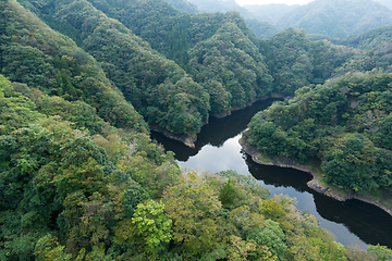 Image showing Valley of Ryujin in Japan