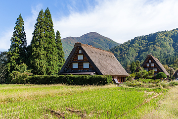 Image showing Japanese Gassho style house