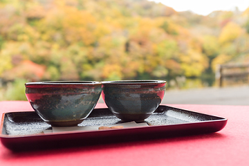 Image showing Japanese green tea