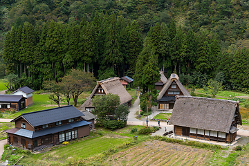 Image showing Historic Japanese Villages of Shirakawa