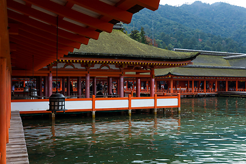 Image showing Itsukushima Shrine 