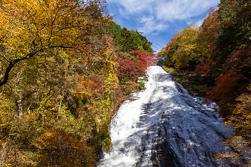 Image showing Ryuzu Falls near Nikko