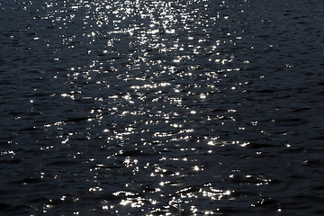 Image showing glistening water