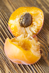 Image showing broken apricot