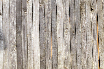 Image showing gray wooden wall