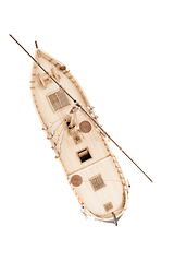 Image showing wooden boat