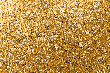 Image showing golden glitters background