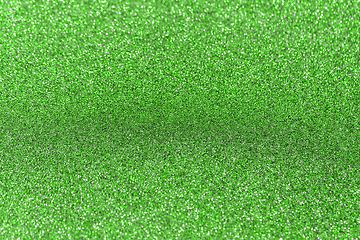 Image showing green glitters or sequins background