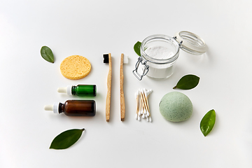 Image showing natural cosmetics and bodycare eco products