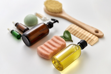 Image showing natural cosmetics and bodycare eco products