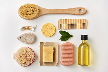 Image showing natural cosmetics and bodycare eco products