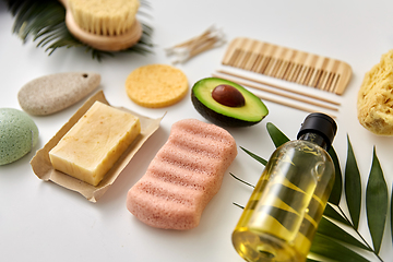 Image showing natural cosmetics and bodycare eco products