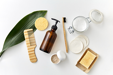 Image showing natural cosmetics and bodycare eco products