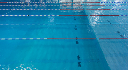 Image showing sport swimming pool