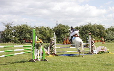 Image showing show jumping