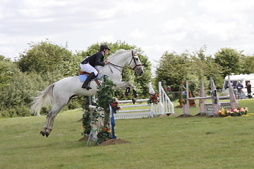 Image showing show jumping