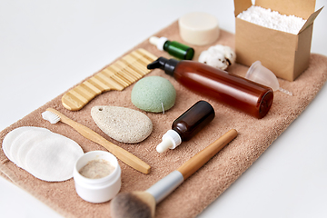 Image showing natural cosmetics and bodycare eco products