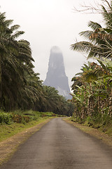 Image showing Sao Tome big rock