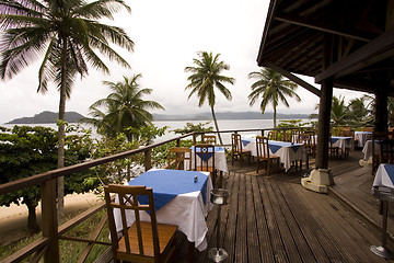 Image showing Restaurant resort