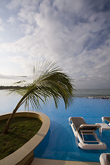 Image showing Paradise resort pool