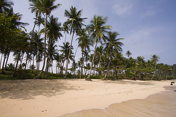 Image showing beach at the paradise