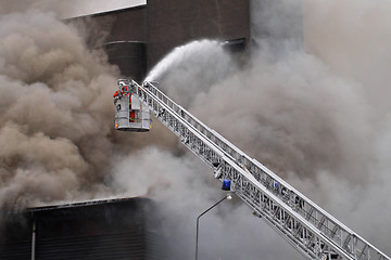 Image showing Heroes at work