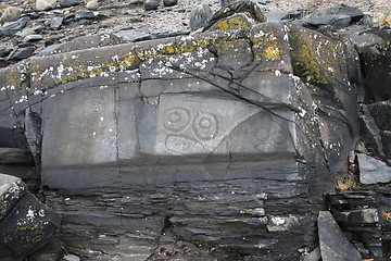 Image showing Petroglyph Rock