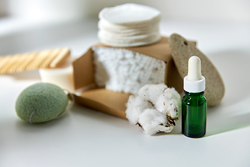 Image showing natural cosmetics and bodycare eco products