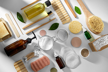 Image showing natural cosmetics and bodycare eco products