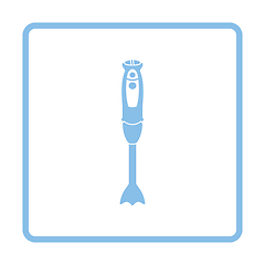 Image showing Hand blender icon