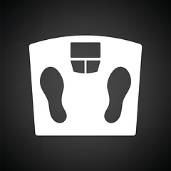 Image showing Floor scales icon