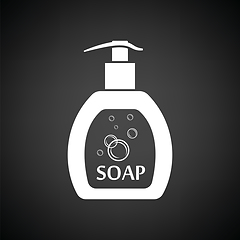 Image showing Liquid soap icon