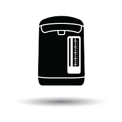 Image showing Kitchen electric kettle icon