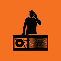 Image showing DJ icon