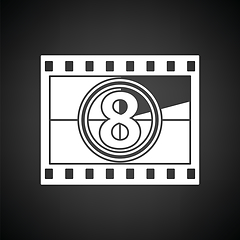 Image showing Movie frame with countdown icon