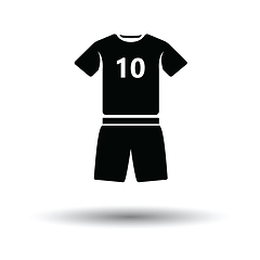 Image showing Soccer uniform icon